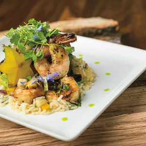 Illustrative restaurant dish